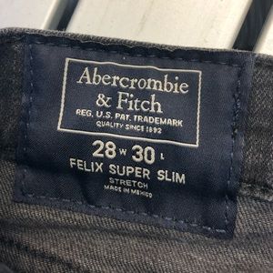 A & F Felix Super slim jean ( stretch) , 28 x 30